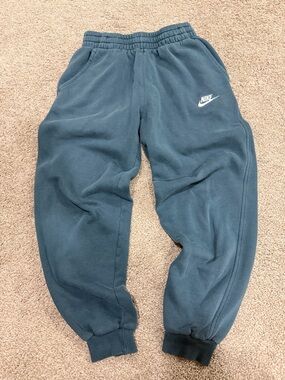 Nike Kids Teal Sweat Fleece Joggers